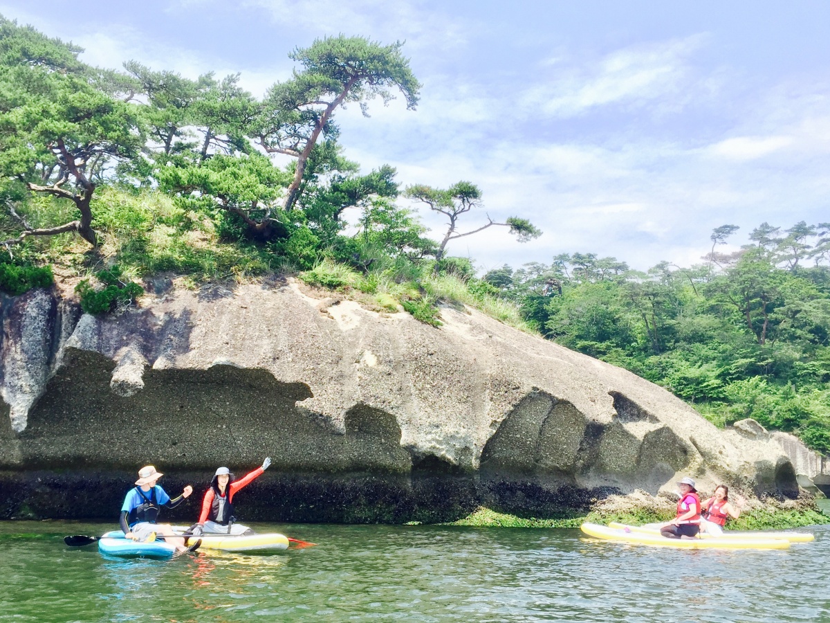 初めてのSUP。レッスン＆プチツアー！＠奥松島