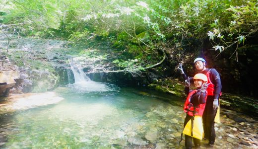 梅雨明け！キャニオニング