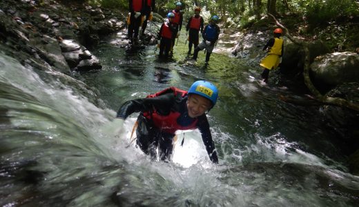 中学生キャニオニング！