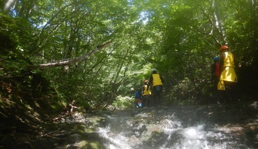 お盆休み　締めのキャニオニング