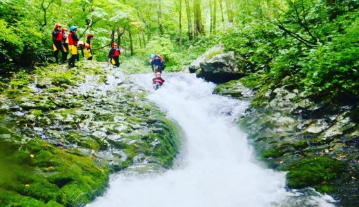 土砂降り！増水！キャニオニング