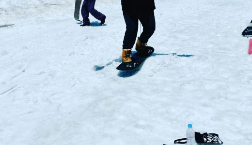 雪板体験会からの水没林SUP