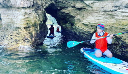 奥松島で初めてのSUP