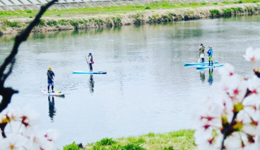 お花見SUP DAY2